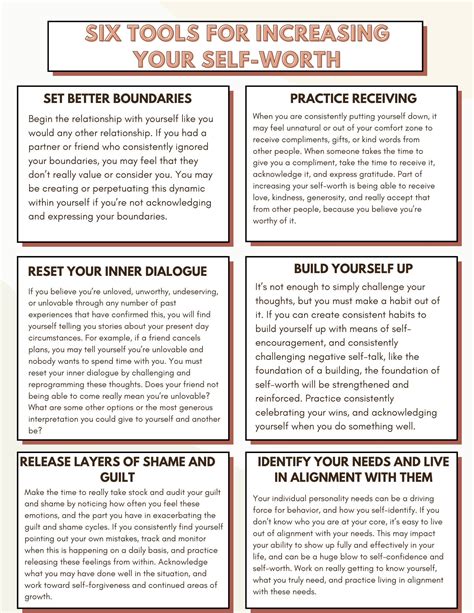 self esteem topics for adults.